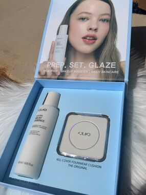 Clio Blue Skin Prep & Kill Cover Cushion Duo